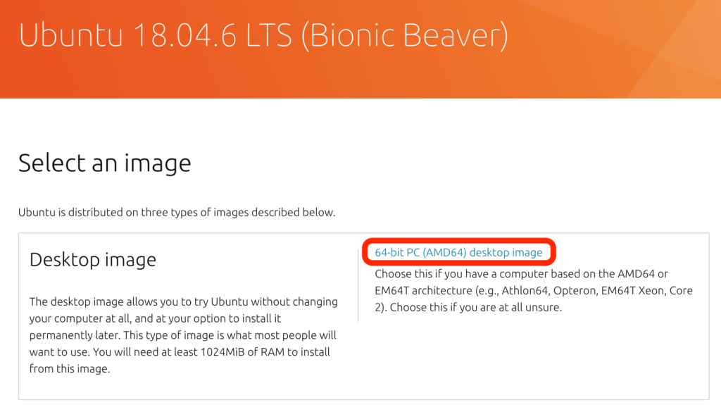 Ubuntu 18.04 LTS ISO Image