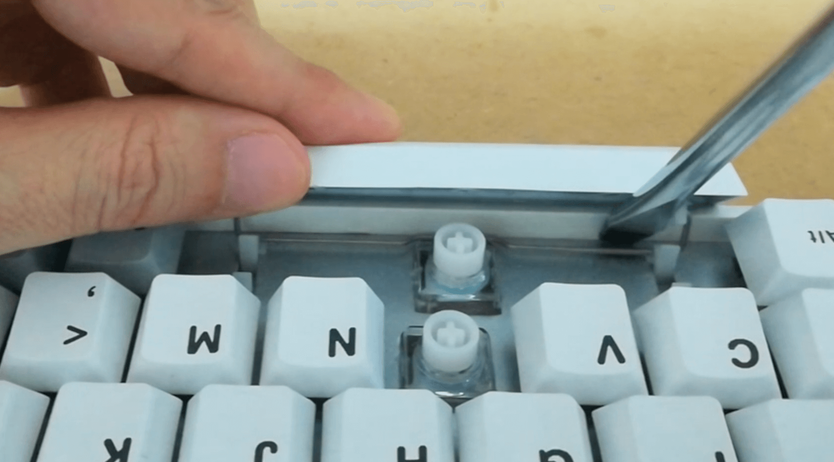 NiZ Atom66やMicro84の4.75uスペースキーを自作する | 竹のしんのテック日記